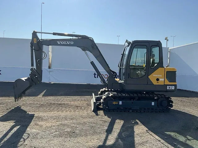 2017 volvo ec55d midigraafmachine - afbeelding 12 van  41