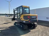 2017 volvo ec55d midigraafmachine - afbeelding 23 van  41