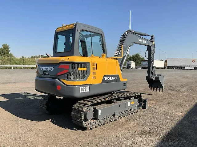 2017 volvo ec55d midigraafmachine - afbeelding 37 van  41