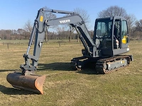 2017 volvo ec55d rups graafmachine - afbeelding 1 van  46