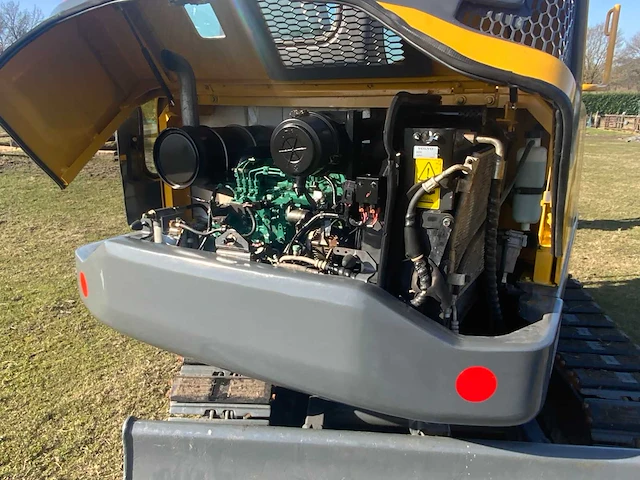 2017 volvo ec55d rups graafmachine - afbeelding 14 van  46