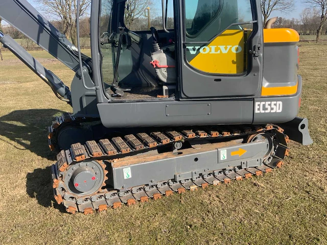 2017 volvo ec55d rups graafmachine - afbeelding 21 van  46