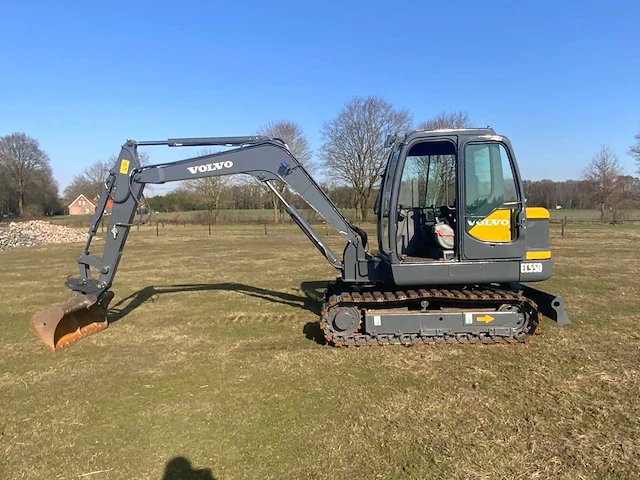 2017 volvo ec55d rups graafmachine - afbeelding 12 van  46