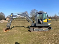 2017 volvo ec55d rups graafmachine - afbeelding 12 van  46