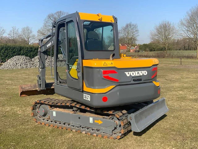 2017 volvo ec55d rups graafmachine - afbeelding 34 van  46