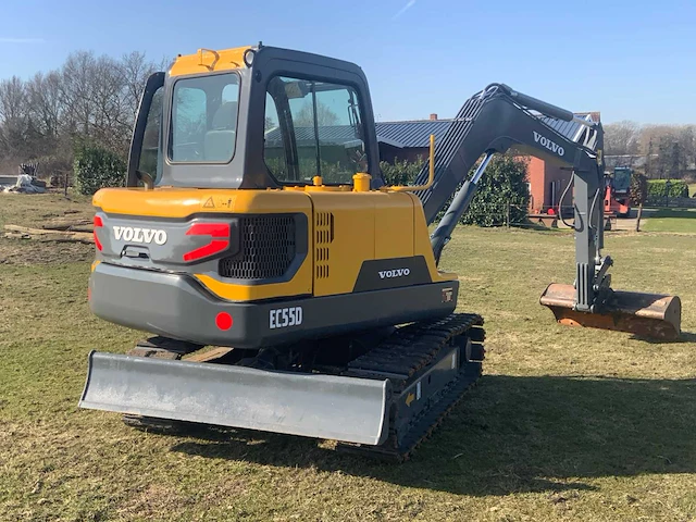 2017 volvo ec55d rups graafmachine - afbeelding 44 van  46