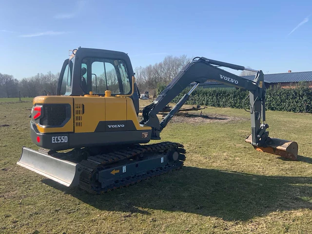 2017 volvo ec55d rups graafmachine - afbeelding 45 van  46