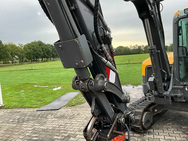 2017 volvo ecr580 rupsgraafmachine - afbeelding 9 van  50