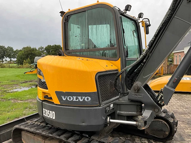 2017 volvo ecr580 rupsgraafmachine - afbeelding 16 van  50