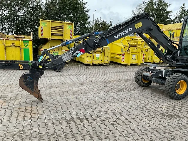 2017 volvo ew60e banden graafmachine - afbeelding 19 van  35