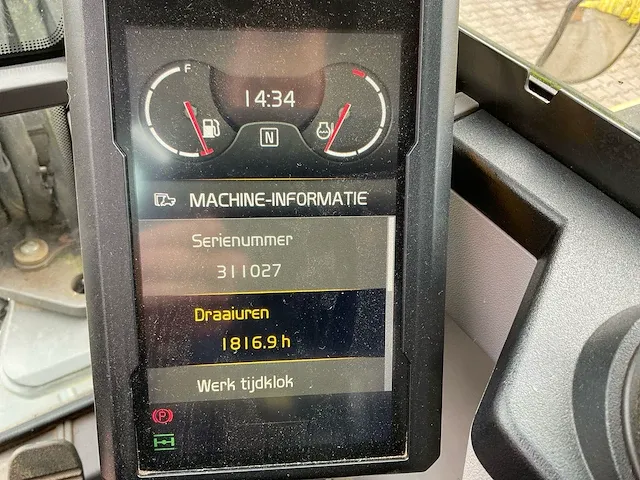 2017 volvo ew60e banden graafmachine - afbeelding 28 van  35