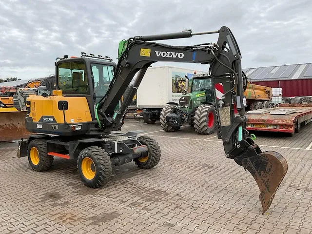 2017 volvo ew60e banden graafmachine - afbeelding 33 van  35