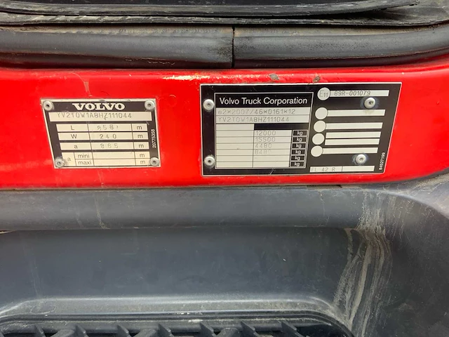 2017 volvo fl240 bergingswagen - afbeelding 11 van  50
