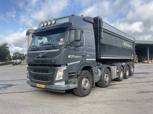 2017 volvo fm500 10x4 vrachtwagen - afbeelding 1 van  62