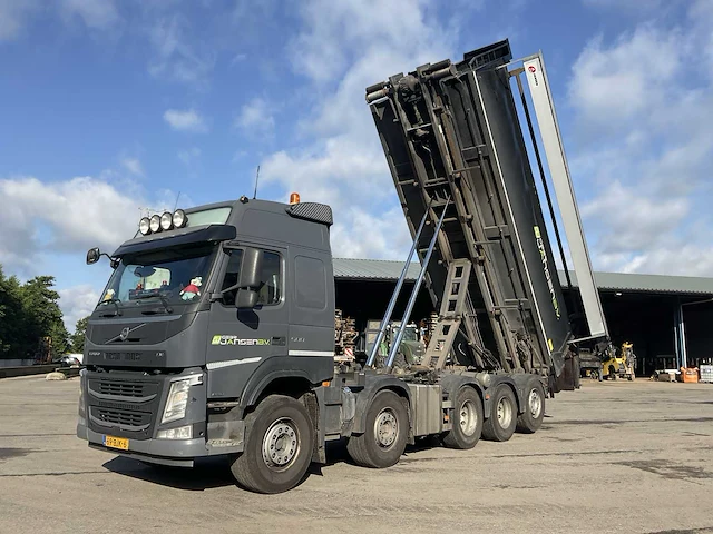 2017 volvo fm500 10x4 vrachtwagen - afbeelding 12 van  62