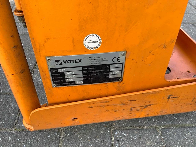 2017 votex 521 bladzuiger truckloader - afbeelding 7 van  7