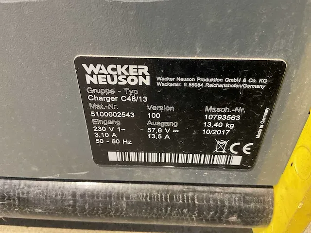 2017 wacker neuson as 50e trilstamper - afbeelding 7 van  7