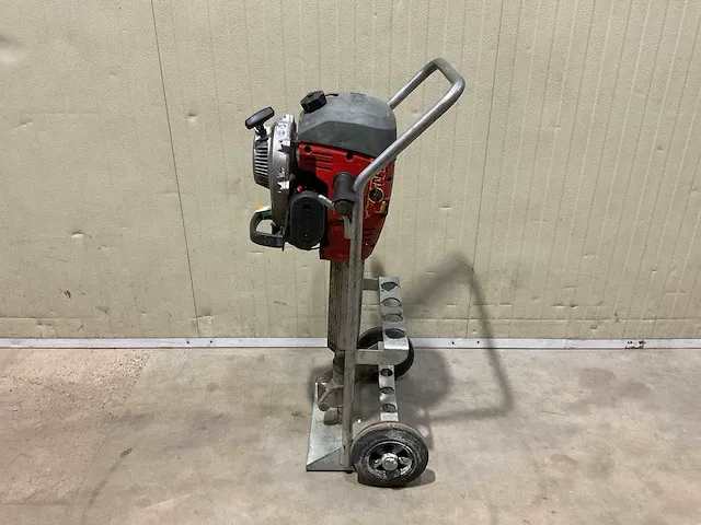 2017 wacker neuson bh65 benzine breekhamer met kar - afbeelding 2 van  5