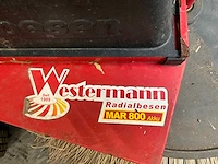 2017 westermann radialbesen mar800 akku radiaalbezem - afbeelding 11 van  11