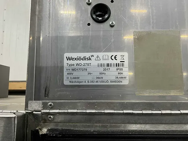 2017 wexiodiks wd-275t dienbladen vaatwasmachine - afbeelding 15 van  17