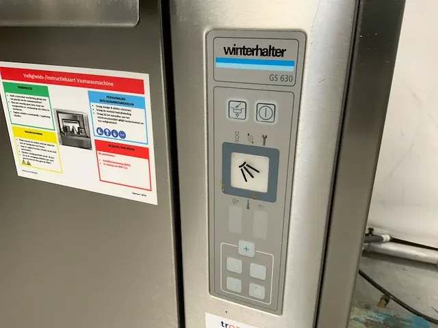 2017 winterhalter gs630 pannenwasmachine - afbeelding 4 van  8