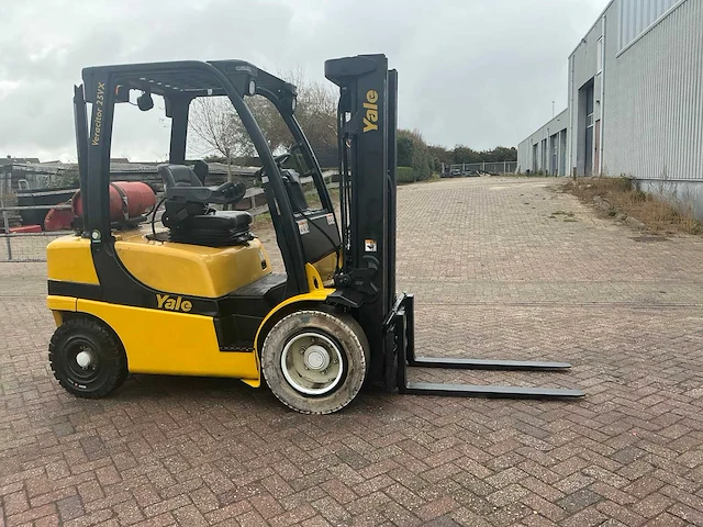 2017 yale glp25vxe vorkheftruck - afbeelding 11 van  15