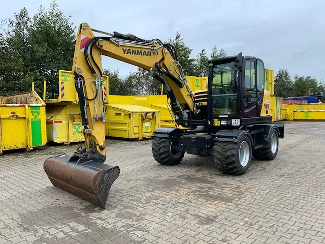 2017 yanmar b95w banden graafmachine - afbeelding 1 van  44