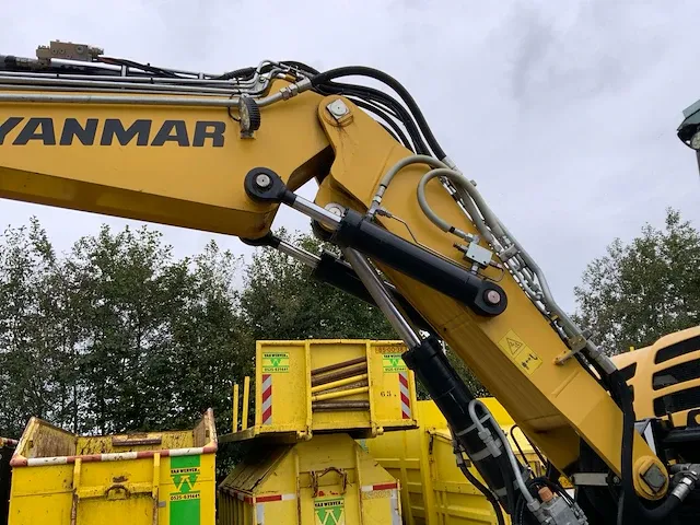 2017 yanmar b95w banden graafmachine - afbeelding 16 van  44