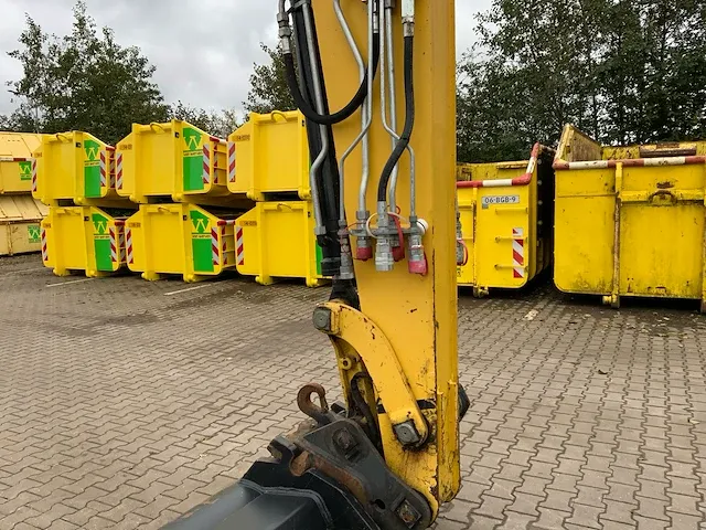 2017 yanmar b95w banden graafmachine - afbeelding 18 van  44