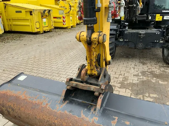 2017 yanmar b95w banden graafmachine - afbeelding 21 van  44