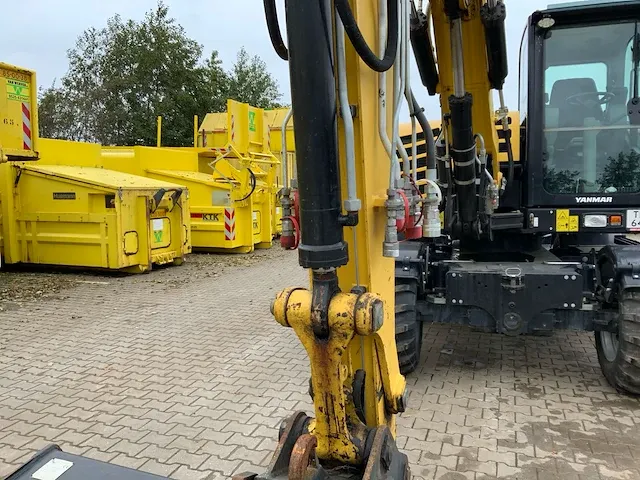 2017 yanmar b95w banden graafmachine - afbeelding 22 van  44