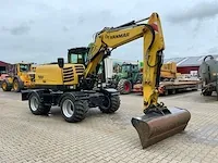 2017 yanmar b95w banden graafmachine - afbeelding 12 van  44