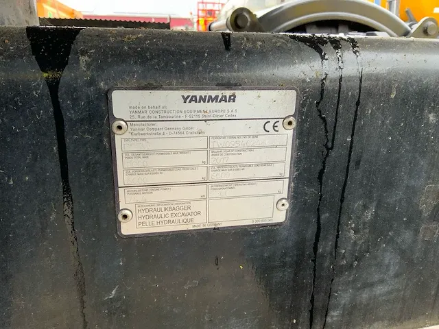 2017 yanmar b95w banden graafmachine - afbeelding 39 van  44