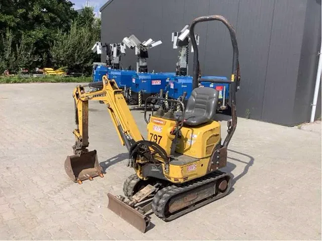 2017 yanmar sv-08 minigraafmachine - afbeelding 4 van  36