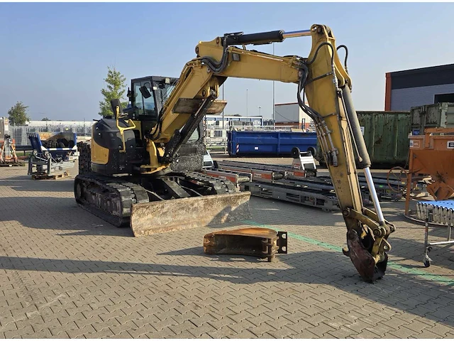 2017 yanmar sv100-2a-2pb midigraafmachine - afbeelding 1 van  23