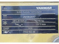 2017 yanmar sv100-2a-2pb midigraafmachine - afbeelding 16 van  23