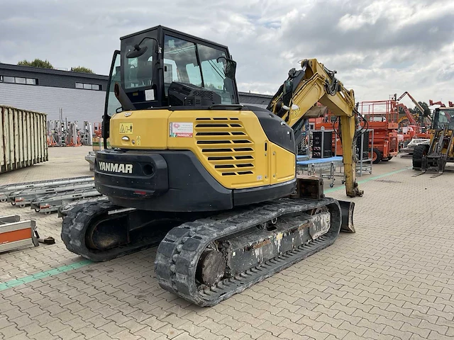 2017 yanmar sv100-2a-2pb midigraafmachine - afbeelding 20 van  23
