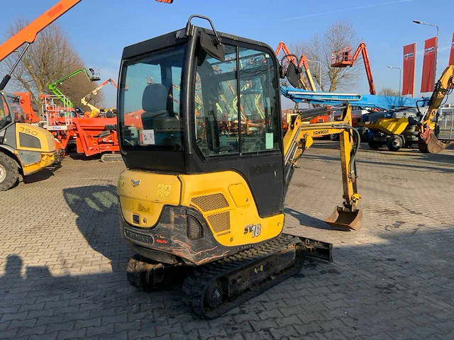 2017 yanmar sv18 mini graafmachine - afbeelding 17 van  22
