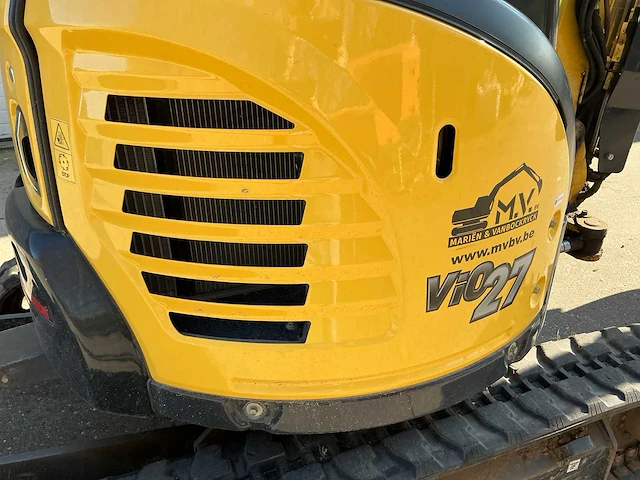 2017 yanmar vio27-6 midigraafmachine - afbeelding 22 van  44