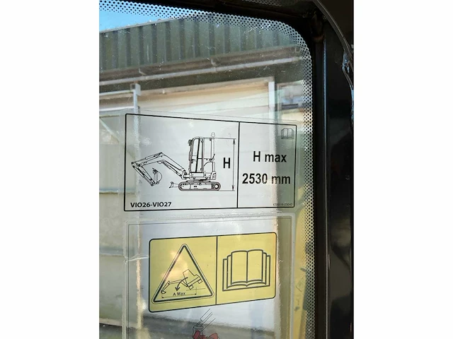 2017 yanmar vio27-6 midigraafmachine - afbeelding 38 van  44