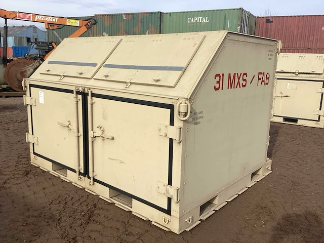2018 aar mobility systems isu 70 kca legercontainer - afbeelding 1 van  7