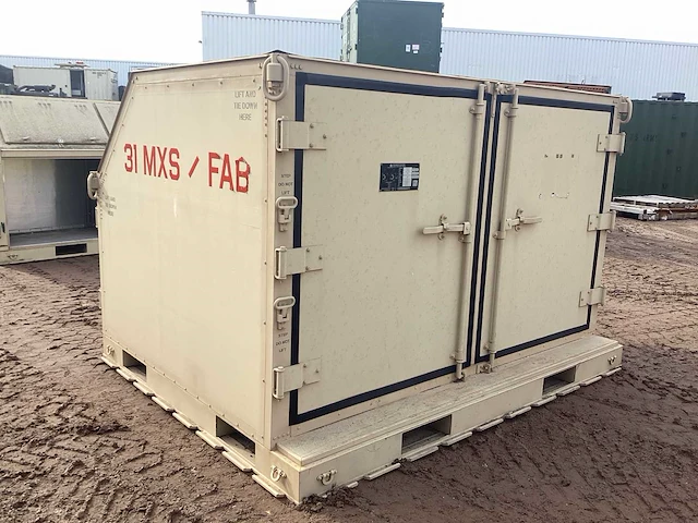 2018 aar mobility systems isu 70 kca legercontainer - afbeelding 4 van  7