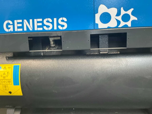 2018 abac airworks genesis 7,5 500l geluidgedempte schroefcompressor - afbeelding 10 van  12