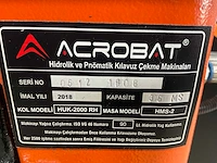 2018 acrobat huk-2000rh hydraulische taparm - afbeelding 9 van  17