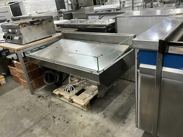 2018 ake ideal bakery h 3-38-e gl bakkerij toonbank drop-in - afbeelding 1 van  11