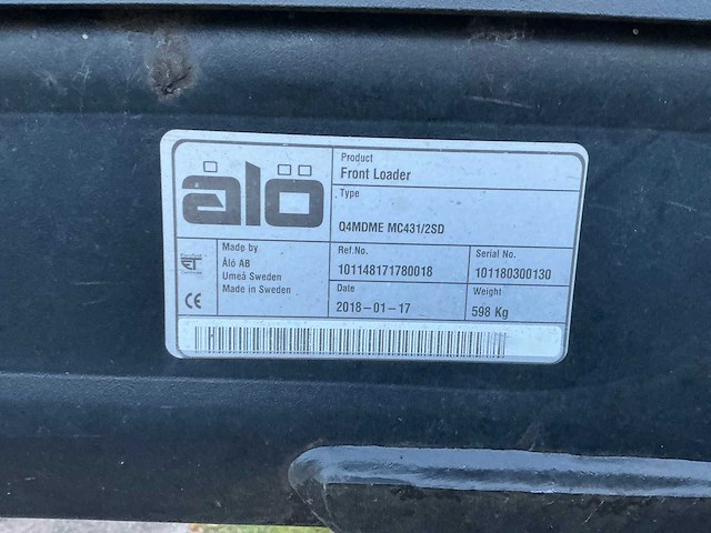 2018 alo quike q4m voorladers en accessoires - afbeelding 7 van  15