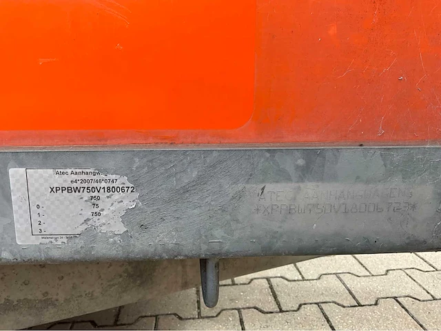 2018 atec eo1300 aanhangwagen - afbeelding 7 van  15