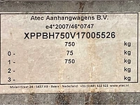 2018 atec eo1300 zeilaanhangwagen - afbeelding 12 van  12