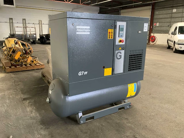 2018 atlas copco g7ff schroefcompressor - afbeelding 1 van  7