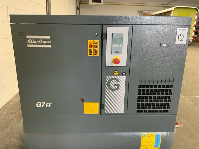 2018 atlas copco g7ff schroefcompressor - afbeelding 3 van  7